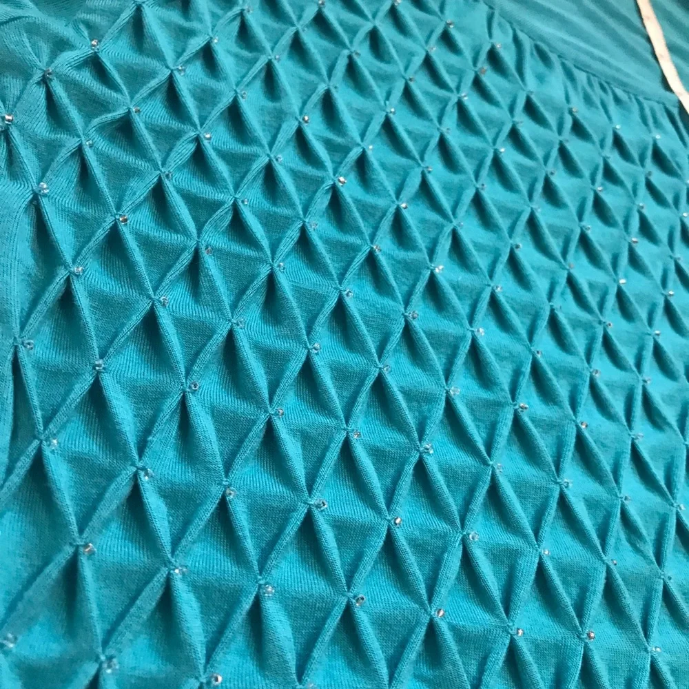 6/$20 Mountain Mamas Teal Dress in Excellent preloved condition, Soft & Cool - Picture 11 of 13